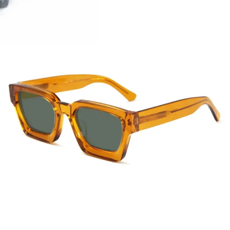 Unisex Square Full Rim Acetate Prescription Glasses Mo19 — view 27 | Rx Spectacle