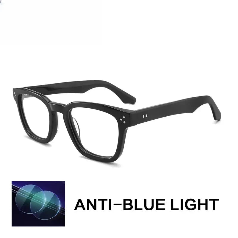 Unisex Square Full Rim Acetate Reading Glasses G1159 — view 5 | Rx Spectacle