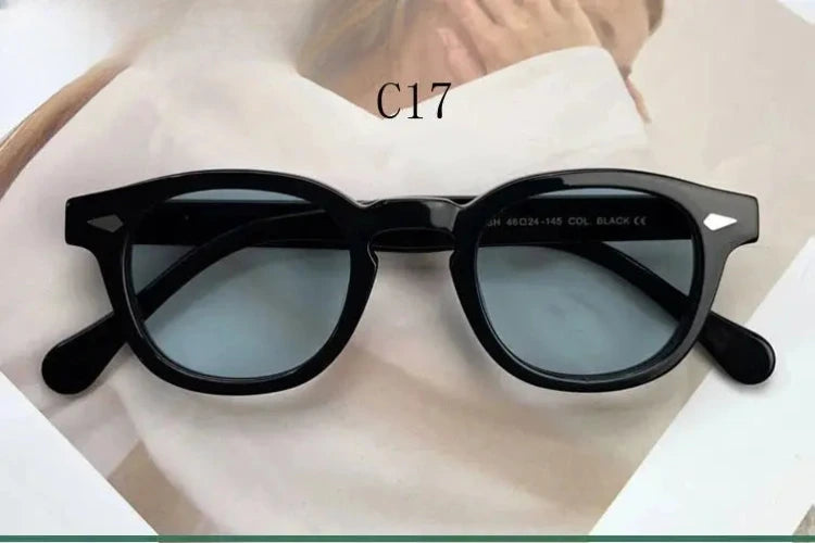 Women's Oval Full Rim Acetate Prescription Glasses Y4638 — view 24 | Rx Spectacle