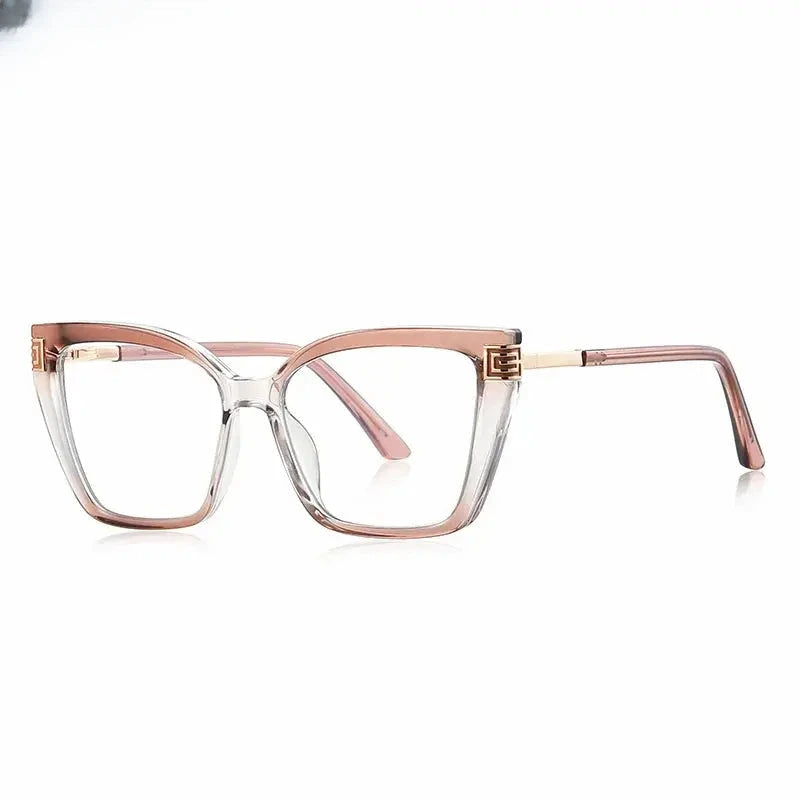 Women's Cat Eye Full Rim TR90 Prescription Glasses 882260 — view 5 | Rx Spectacle