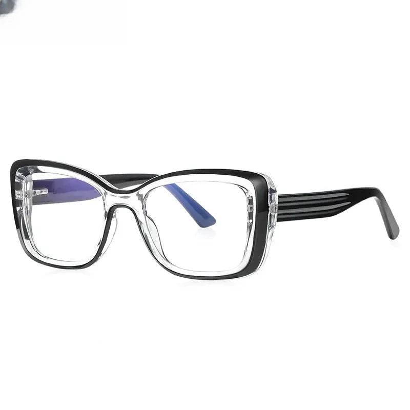 Women's Square Full Rim TR90 Reading Glasses 2147 — view 11 | Rx Spectacle