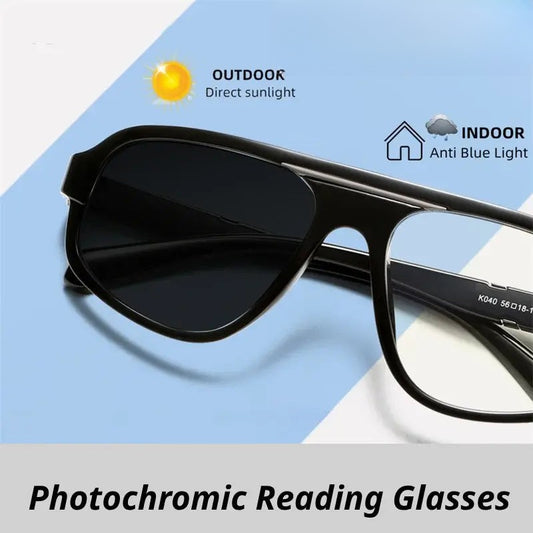Unisex Square Full Rim TR90 Reading Glasses 627040 — view 1 | Rx Spectacle