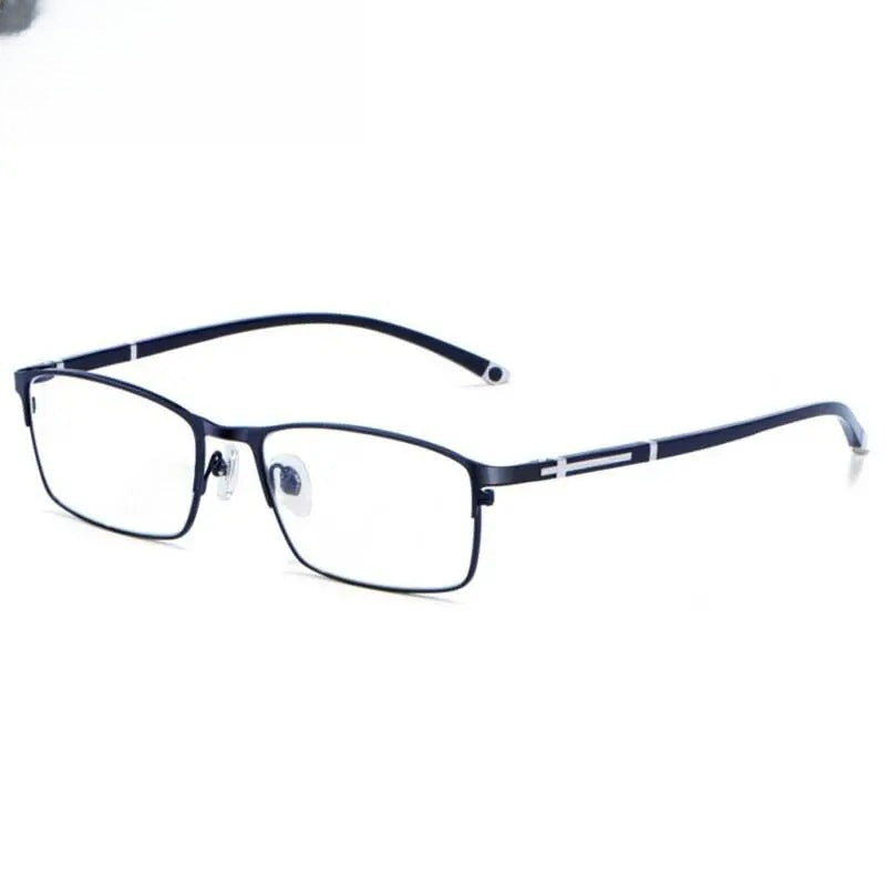 Men's Square Full Rim TR90 Prescription Glasses 9211 — view 8 | Rx Spectacle