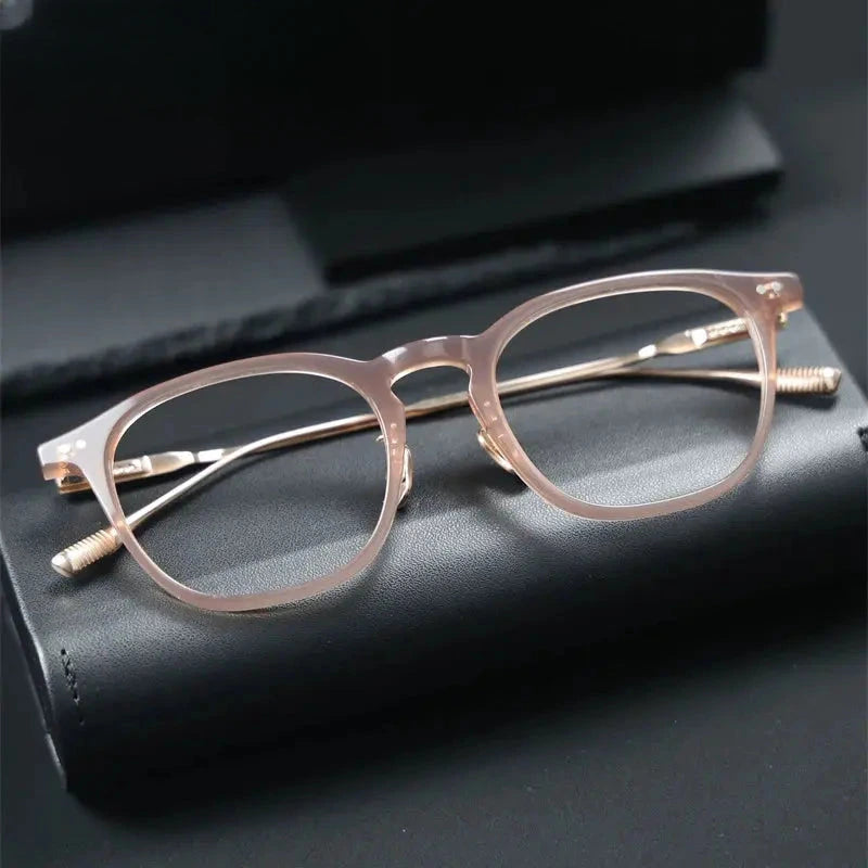 Women's Round Full Rim Acetate Prescription Glasses 803100 — view 8 | Rx Spectacle