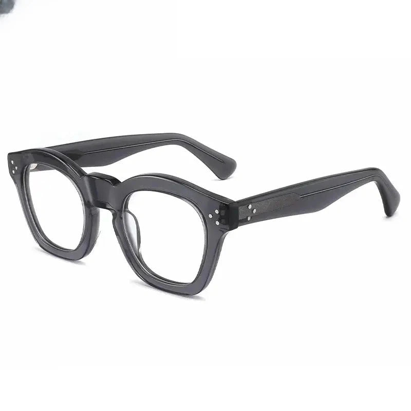 Unisex Square Full Rim Acetate Prescription Glasses Gxyj1480 — view 9 | Rx Spectacle