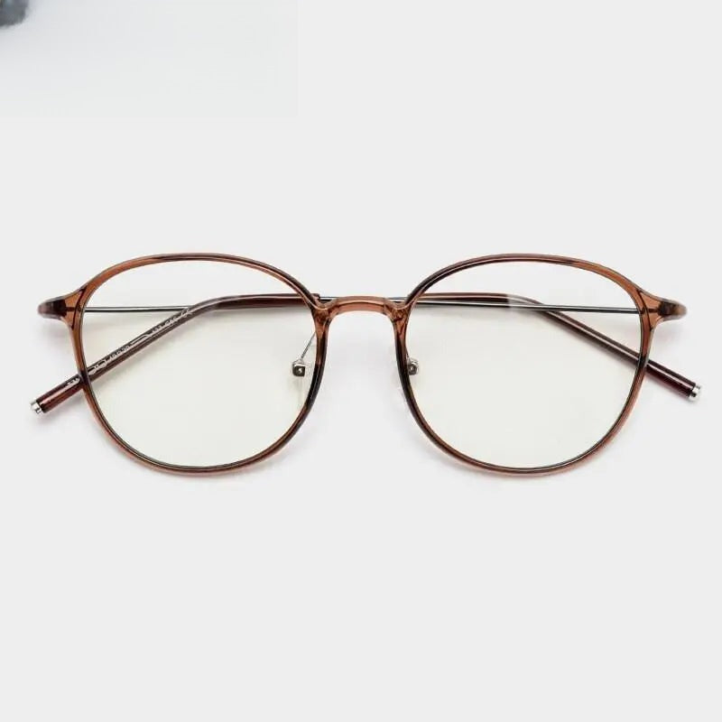 Women's Round Full Rim TR90 Prescription Glasses — view 15 | Rx Spectacle