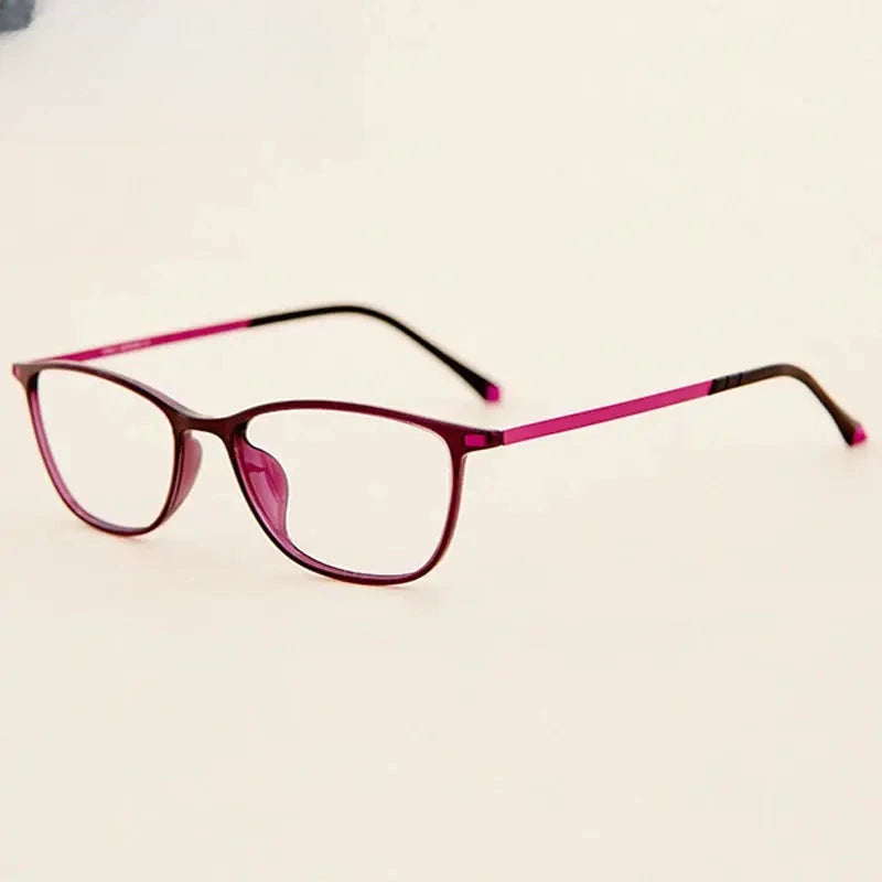 Women's Square Full Rim Acetate Prescription Glasses 11149 — view 6 | Rx Spectacle