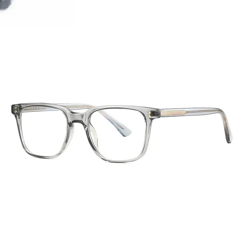 Unisex Square Full Rim Titanium Reading Glasses 2082 — view 11 | Rx Spectacle
