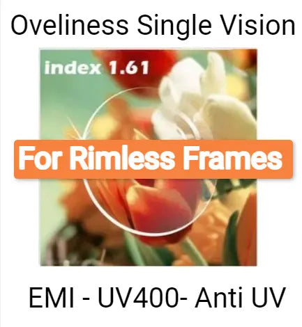1.61 Index Single Vision Polycarbonate Clear Lenses — view 1 | Rx Spectacle