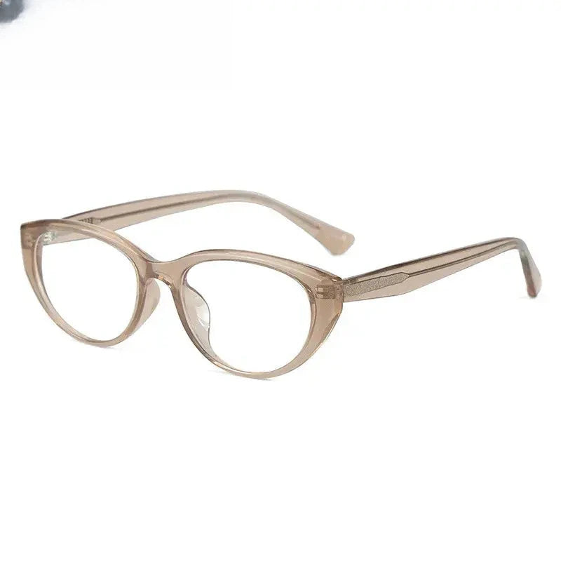 Unisex Cat Eye Full Rim Titanium Prescription Glasses 59159 — view 5 | Rx Spectacle