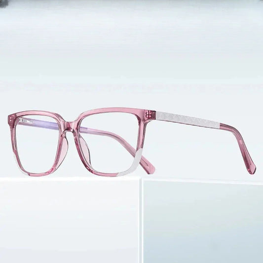 Women's Square Full Rim TR90 Prescription Glasses 21355 — view 1 | Rx Spectacle