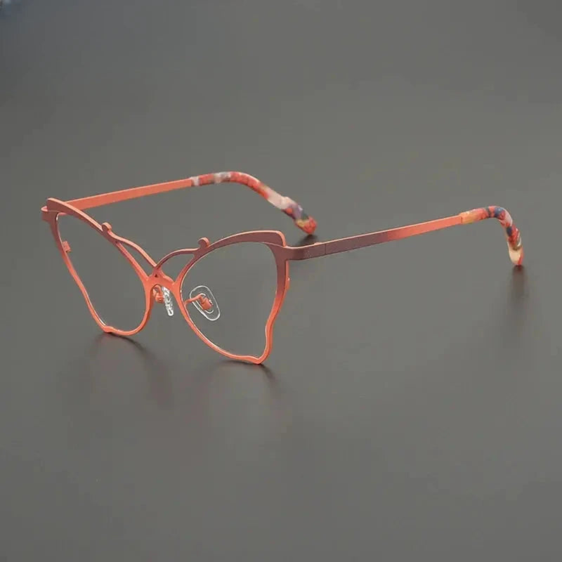Women's Oval Full Rim Titanium Prescription Glasses G85862 — view 3 | Rx Spectacle