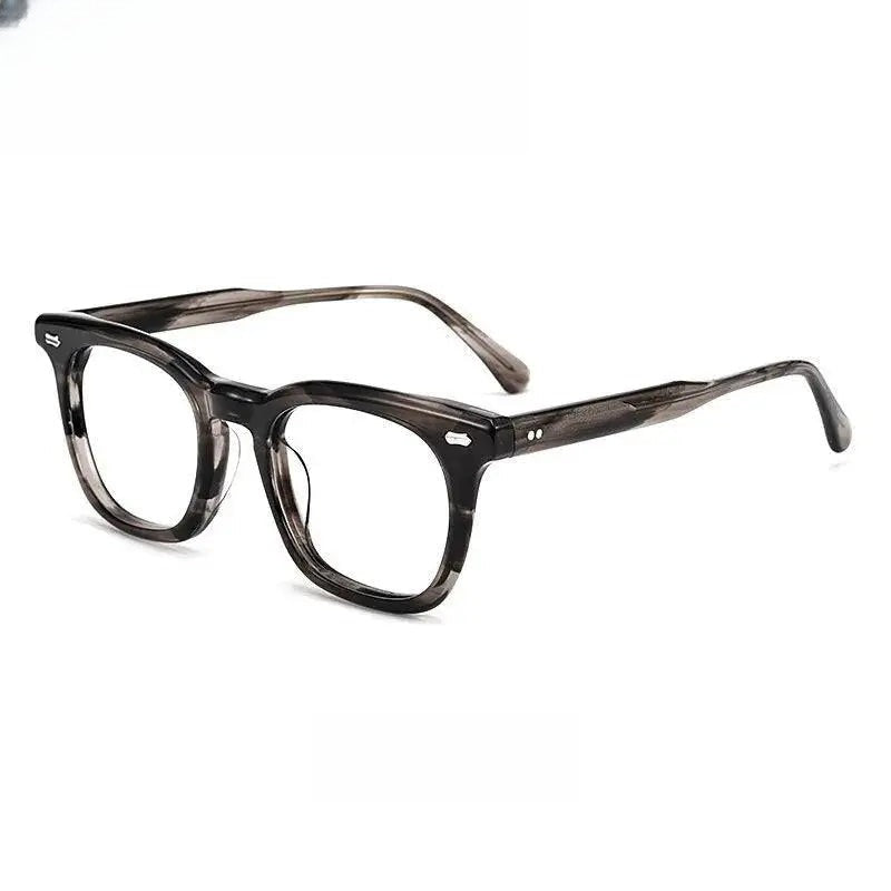 Unisex Square Full Rim Acetate Prescription Glasses Kbt98612 — view 1 | Rx Spectacle