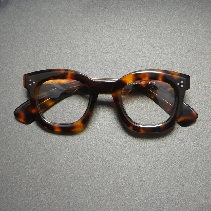 Unisex Cat Eye Full Rim Acetate Prescription Glasses Gx1535 — view 1 | Rx Spectacle
