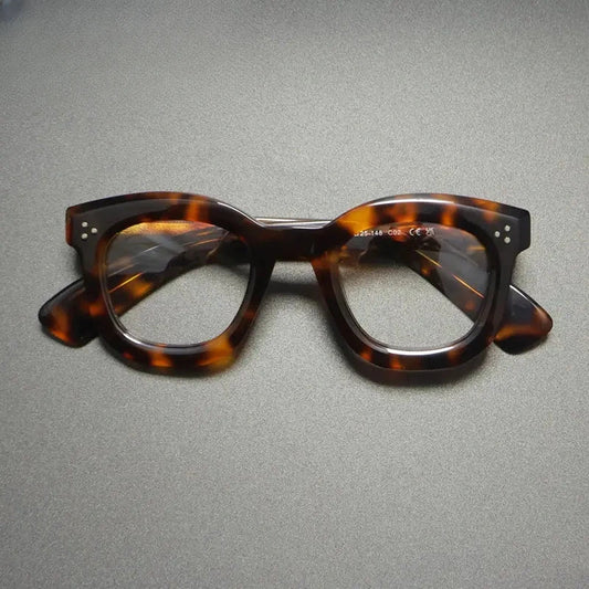 Unisex Cat Eye Full Rim Acetate Prescription Glasses Gx1535 — view 1 | Rx Spectacle