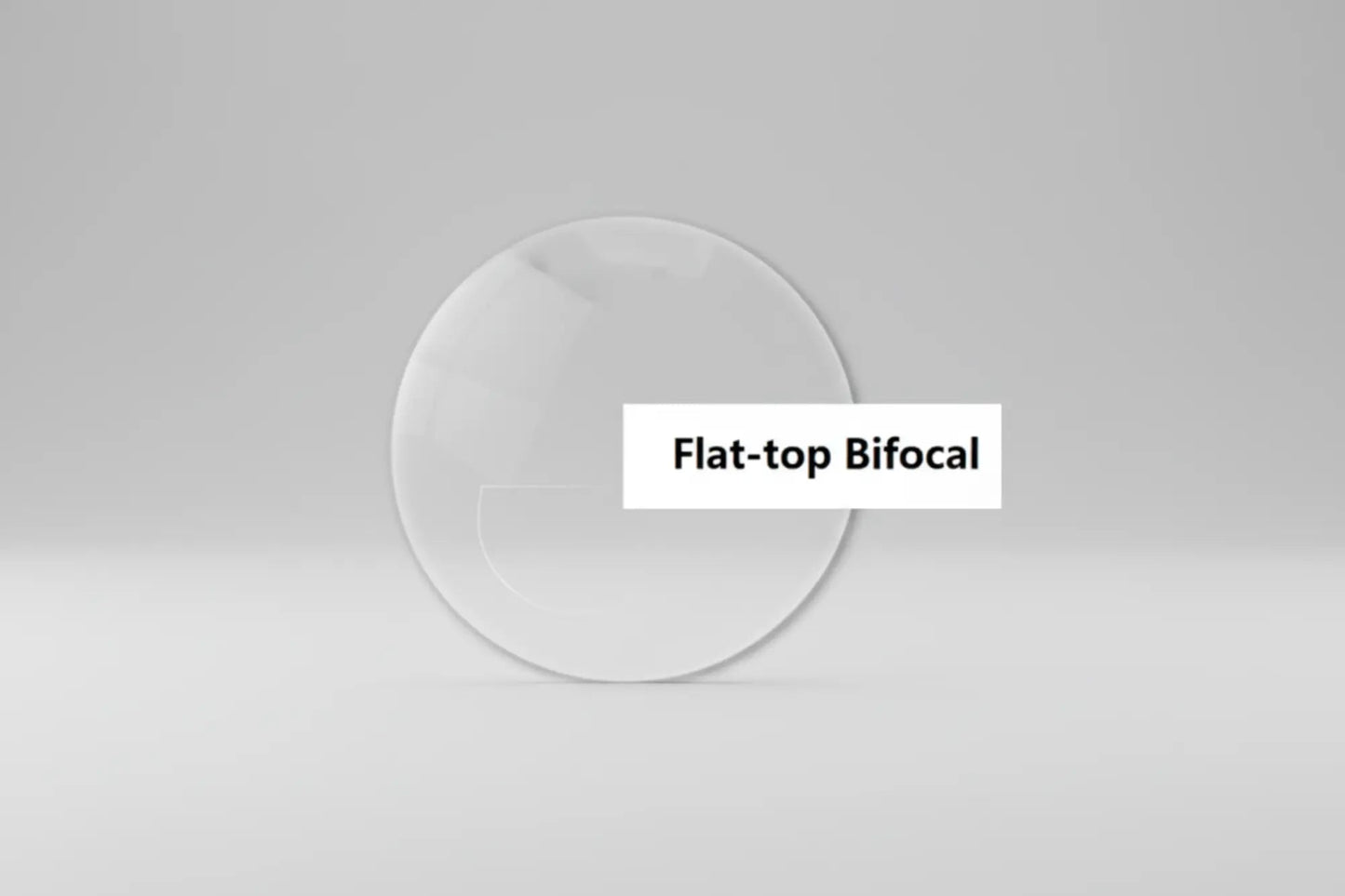 Bifocal Polycarbonate Anti-Blue Light Clear Lenses — view 2 | Rx Spectacle