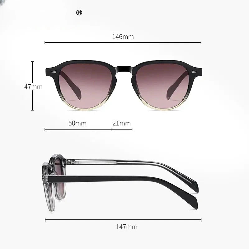 Unisex Square Full Rim Acetate Reading Glasses 31101 — view 5 | Rx Spectacle