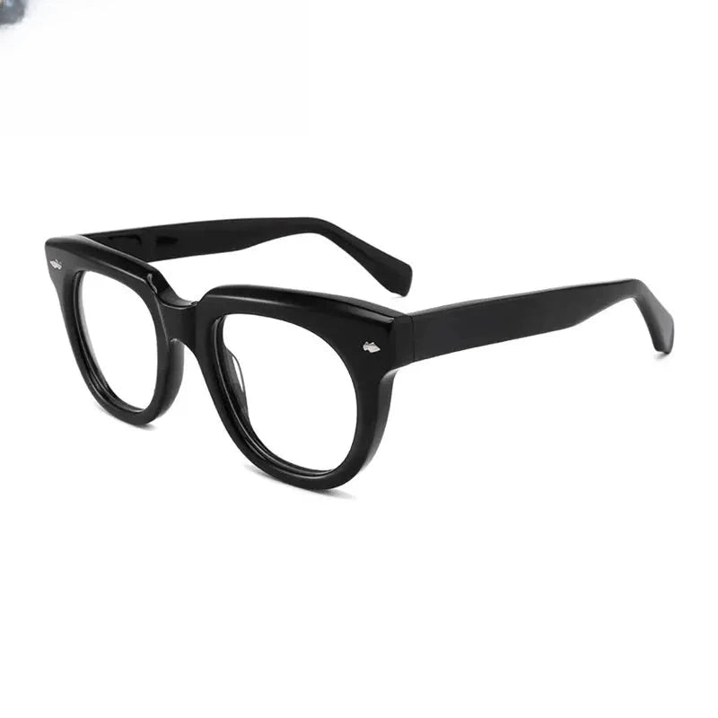 Unisex Square Full Rim Acetate Prescription Glasses Gxyj1470 — view 8 | Rx Spectacle