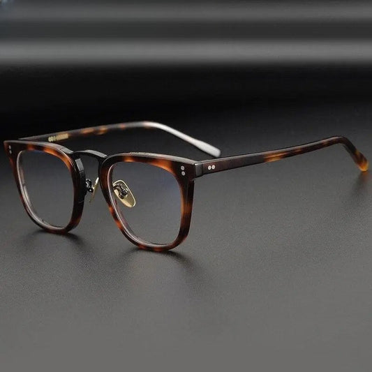 Men's Full Rim Acetate Prescription Glasses Y001 — view 1 | Rx Spectacle