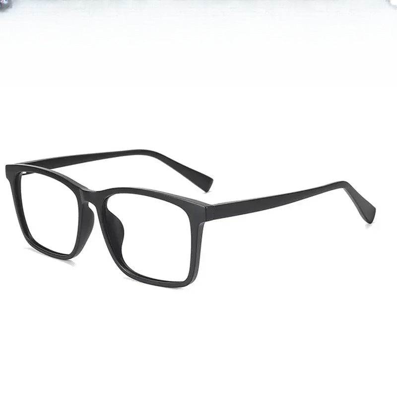Men's Square Full Rim Titanium Prescription Glasses 59242 — view 1 | Rx Spectacle