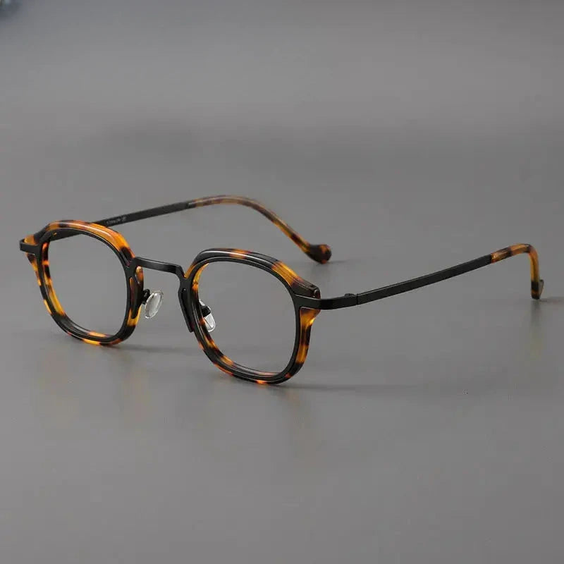 Unisex Square Full Rim Acetate Prescription Glasses Z1607 — view 1 | Rx Spectacle