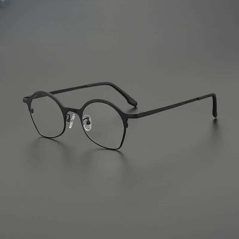 Women's Oval Full Rim Titanium Prescription Glasses G85847 — view 1 | Rx Spectacle