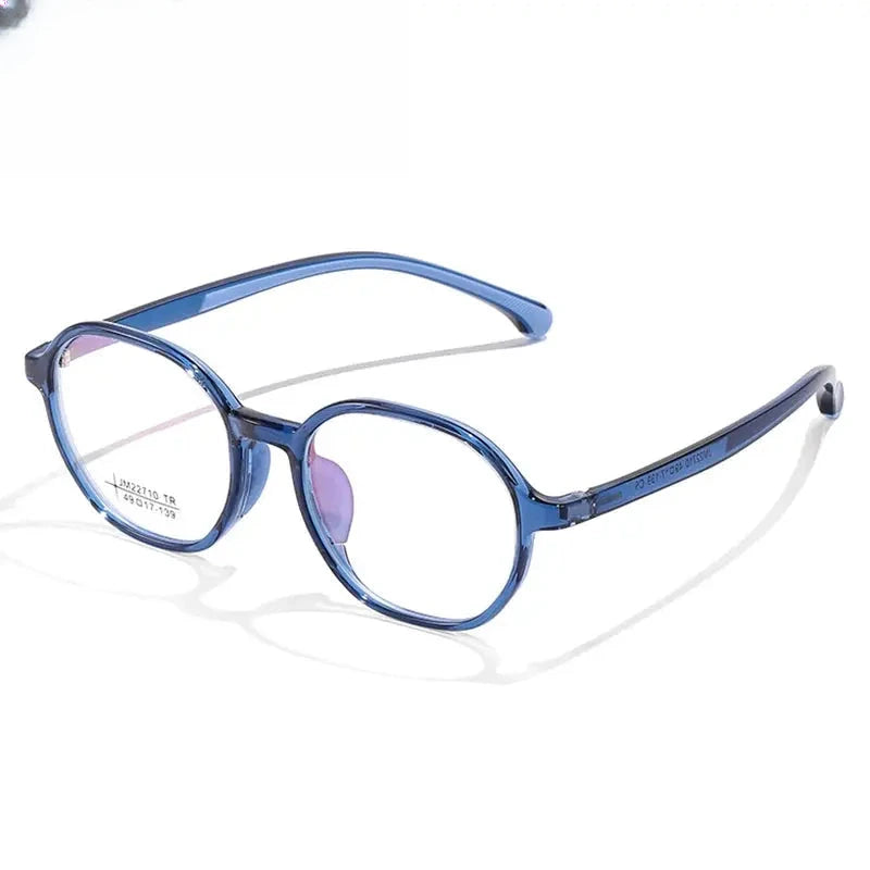 Women's Oval Full Rim TR90 Prescription Glasses 322710 — view 1 | Rx Spectacle