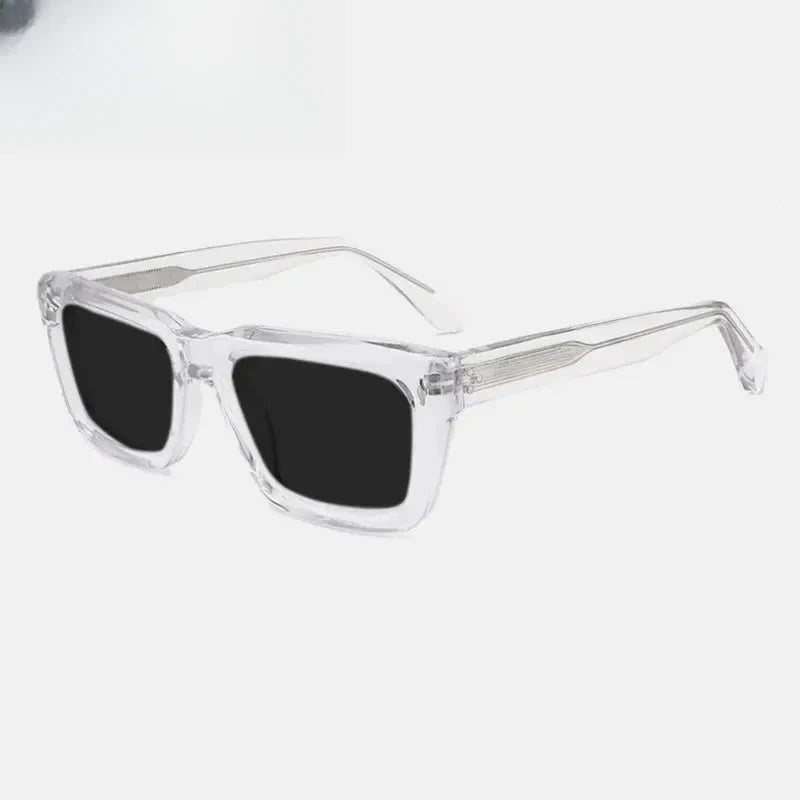 Unisex Square Full Rim Acetate Prescription Glasses Mo13 — view 22 | Rx Spectacle