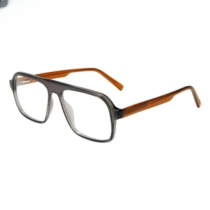 Unisex Square Full Rim Acetate Prescription Glasses Gxyj1133 — view 9 | Rx Spectacle