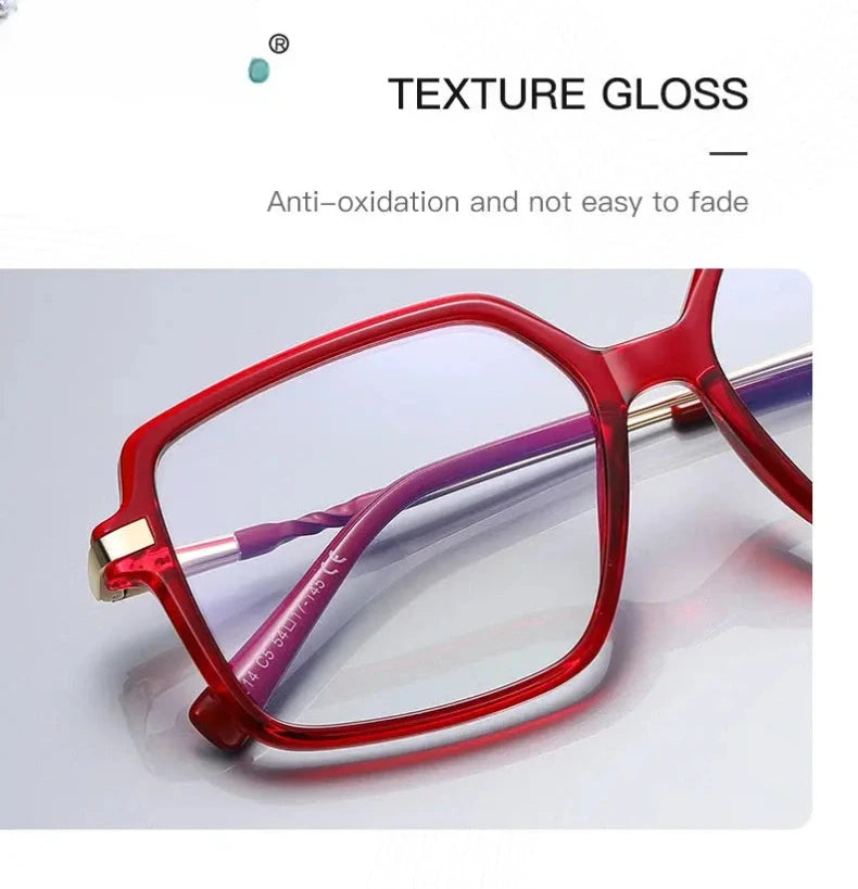 Women's Cat Eye Full Rim TR90 Reading Glasses 2214 — view 5 | Rx Spectacle