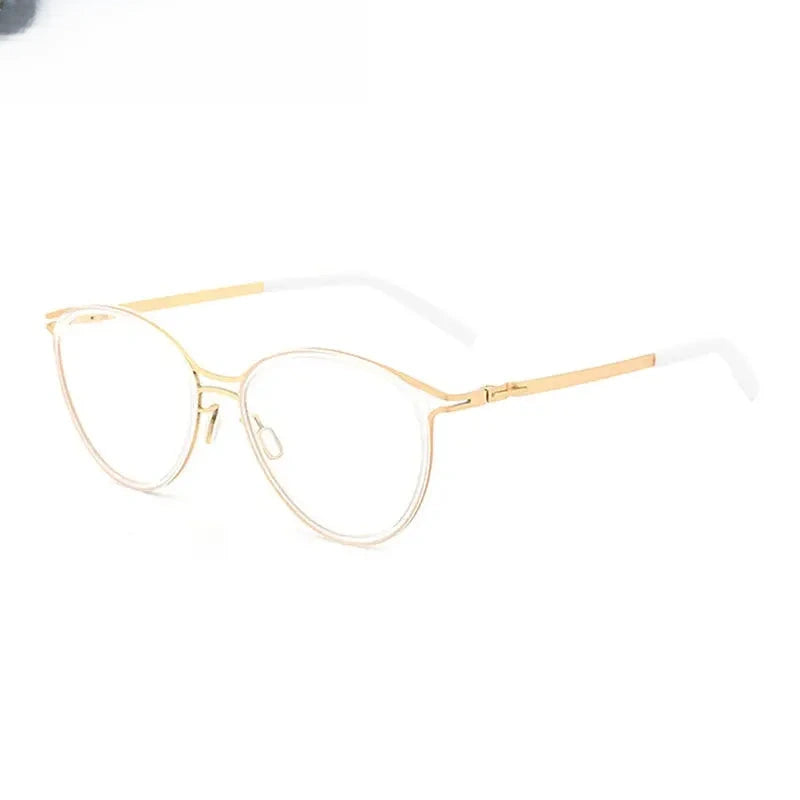Women's Oval Full Rim Acetate Prescription Glasses 318903 — view 3 | Rx Spectacle