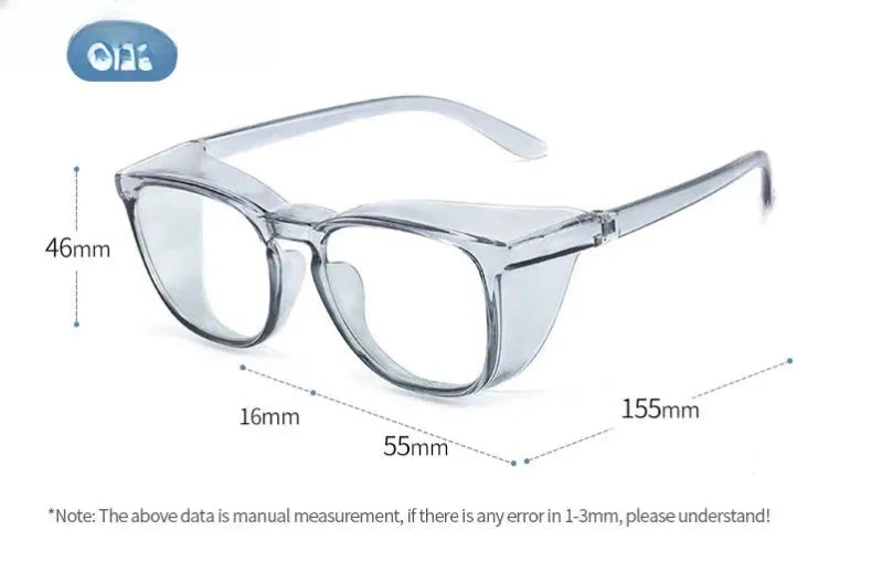 Women's Square Full Rim TR90 Prescription Glasses 44103 — view 21 | Rx Spectacle