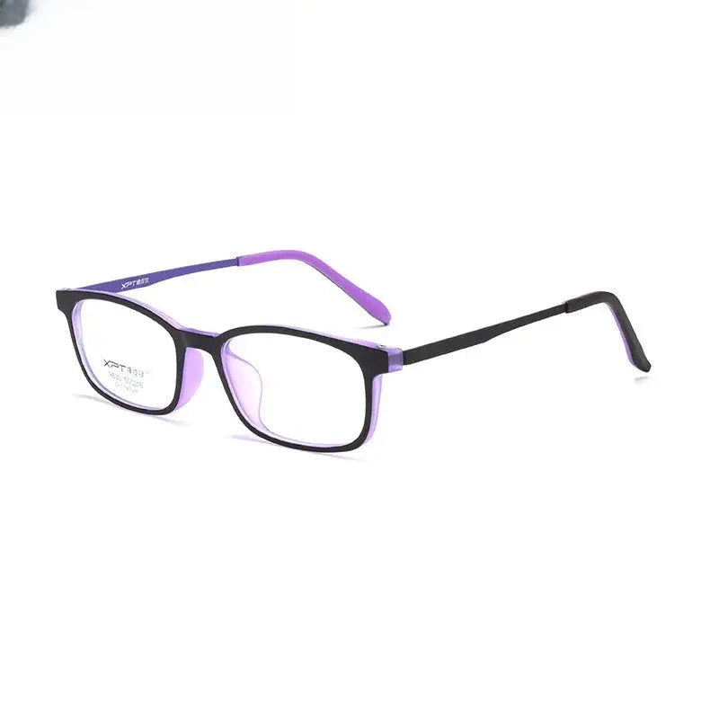 Women's Square Full Rim Titanium Prescription Glasses 799833 — view 6 | Rx Spectacle