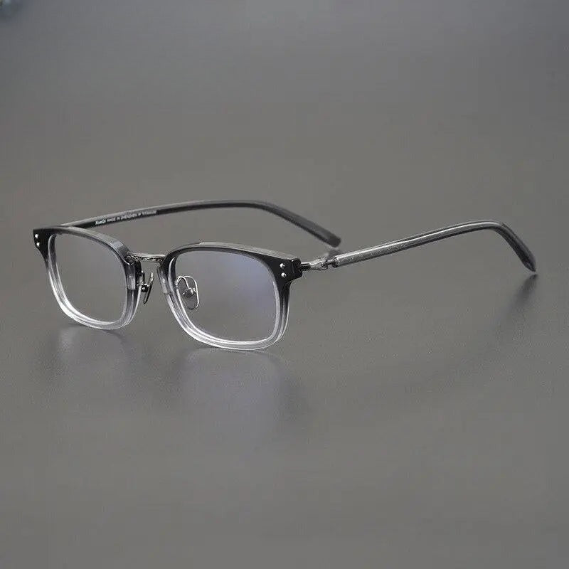 Unisex Square Full Rim Acetate Prescription Glasses Gxyj1052 — view 2 | Rx Spectacle