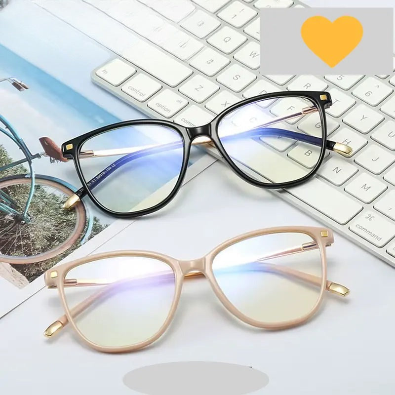 Women's Square Full Rim TR90 Prescription Glasses 192151 — view 1 | Rx Spectacle