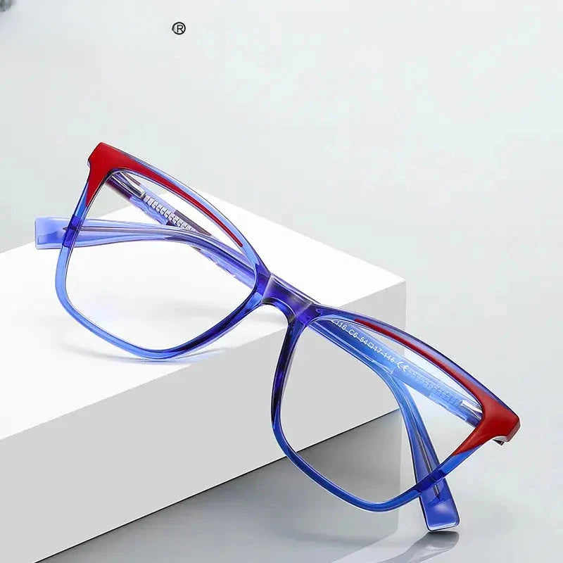 Unisex Square Full Rim TR90 Reading Glasses 2116 — view 1 | Rx Spectacle