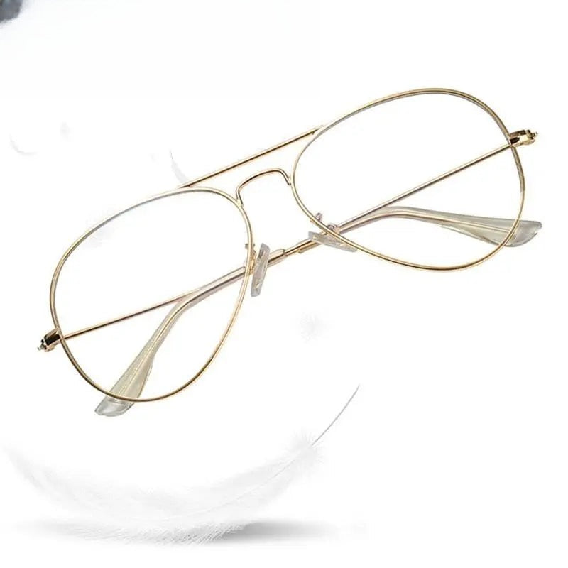 Unisex Round Full Rim Alloy Double Bridge Prescription Glasses 2026 — view 1 | Rx Spectacle