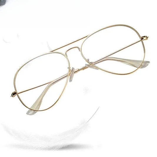 Unisex Round Full Rim Alloy Double Bridge Prescription Glasses 2026 — view 1 | Rx Spectacle