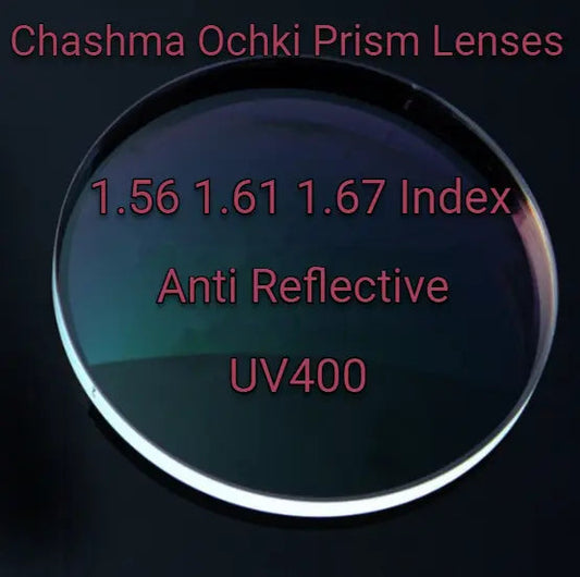 Clear Prism Lenses — view 1 | Rx Spectacle