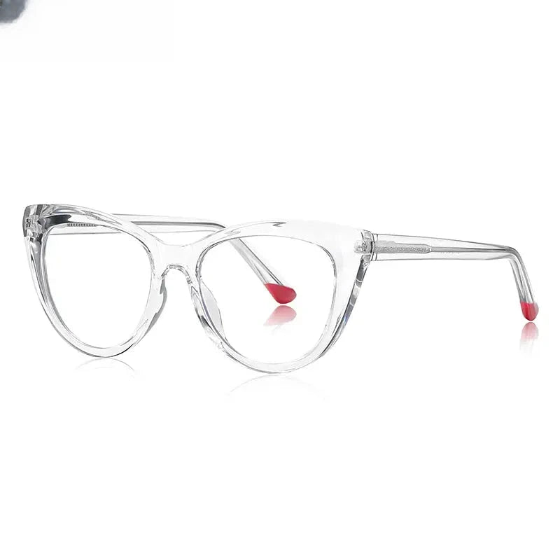 Women's Cat Eye Full Rim TR90 Reading Glasses 2149 — view 8 | Rx Spectacle