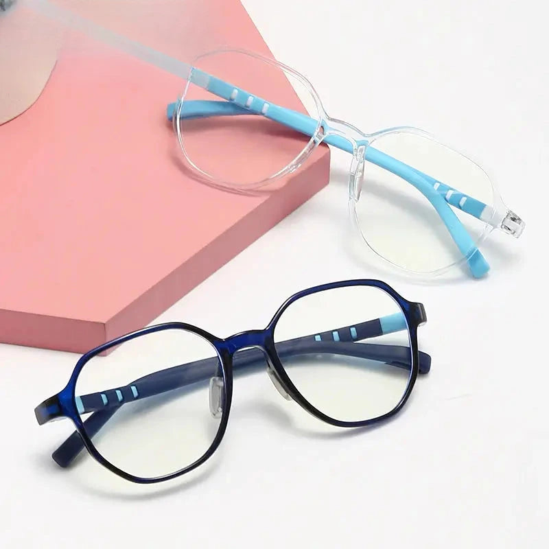 Unisex Polygon Full Rim TR90 Prescription Glasses 322102 — view 1 | Rx Spectacle