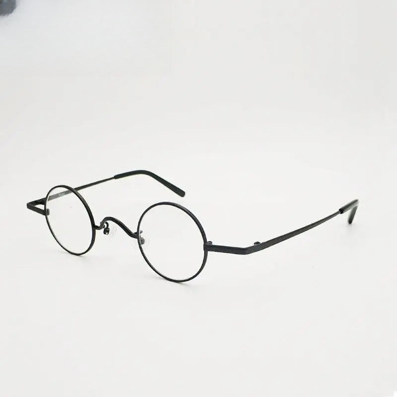 Unisex Round Full Rim Alloy Prescription Glasses 811001 — view 9 | Rx Spectacle