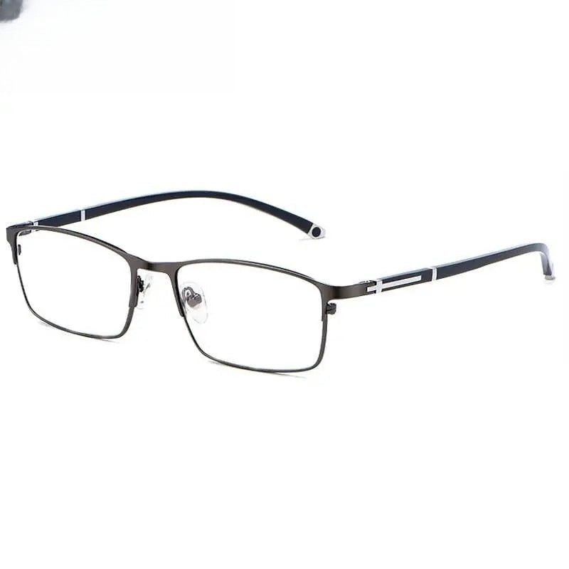 Men's Square Full Rim TR90 Prescription Glasses 9211 — view 3 | Rx Spectacle