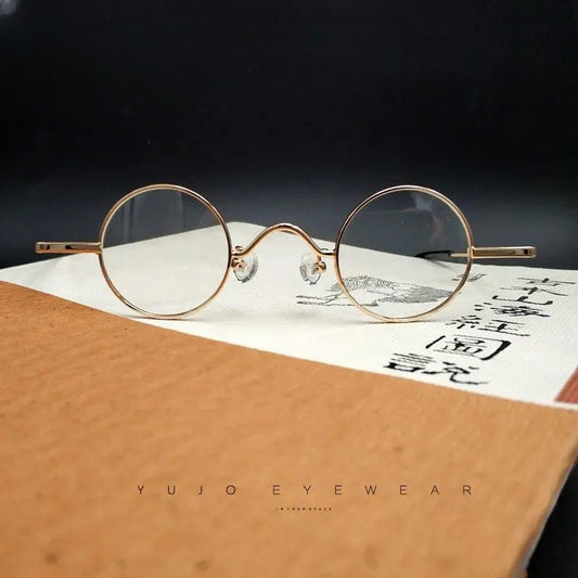 Unisex Round Full Rim Alloy Prescription Glasses 811001 — view 1 | Rx Spectacle