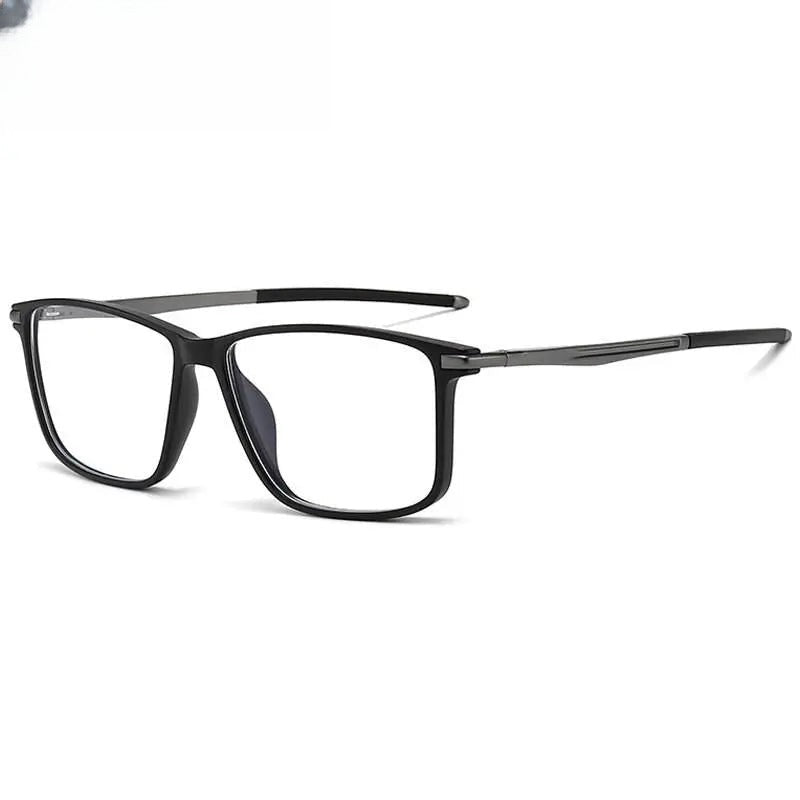 Men's Square Full Rim TR90 Sports Glasses — view 7 | Rx Spectacle