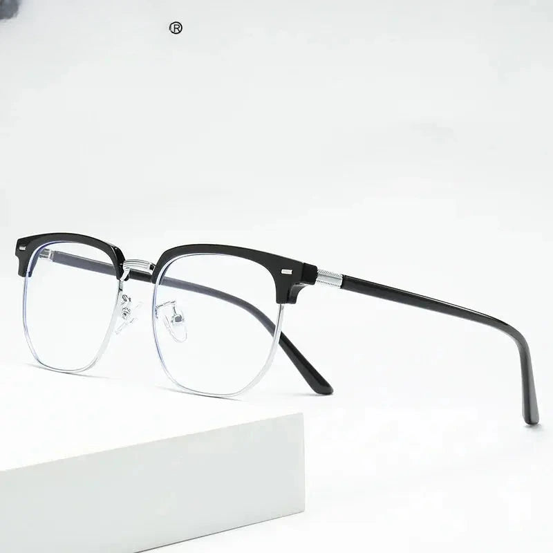 Unisex Square Full Rim TR90 Reading Glasses 49085 — view 2 | Rx Spectacle