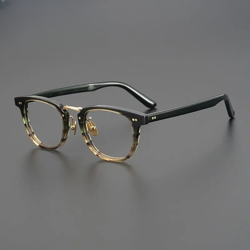 Unisex Square Full Rim Acetate Prescription Glasses Gxyj938 — view 1 | Rx Spectacle