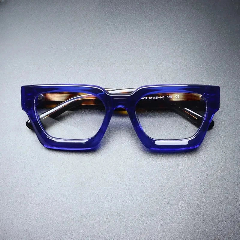 Unisex Square Full Rim Acetate Prescription Glasses Gxyj1472 — view 1 | Rx Spectacle