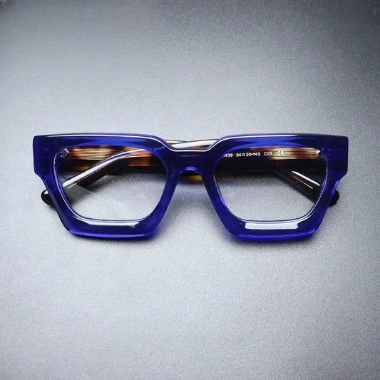 Unisex Square Full Rim Acetate Prescription Glasses Gxyj1472 — view 1 | Rx Spectacle