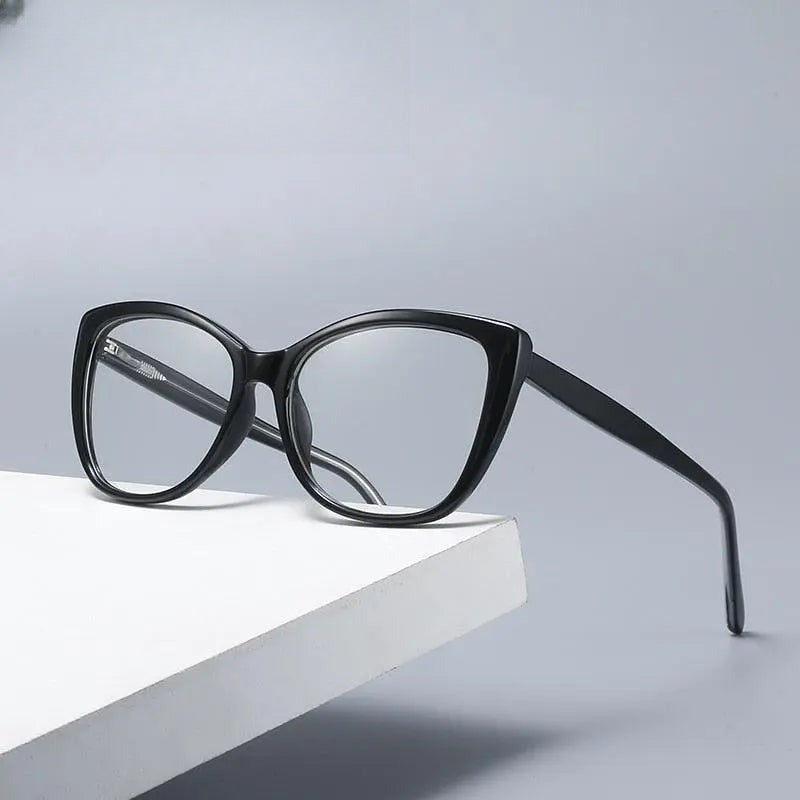 Women's Cat Eye Full Rim TR90 Prescription Glasses 2005 — view 1 | Rx Spectacle